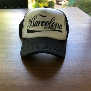 Barcelona Snapback Trucker Hat
